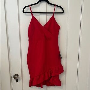 Lulu's Red Mini Dress